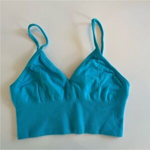 ALO Sports Bra - Aqua color